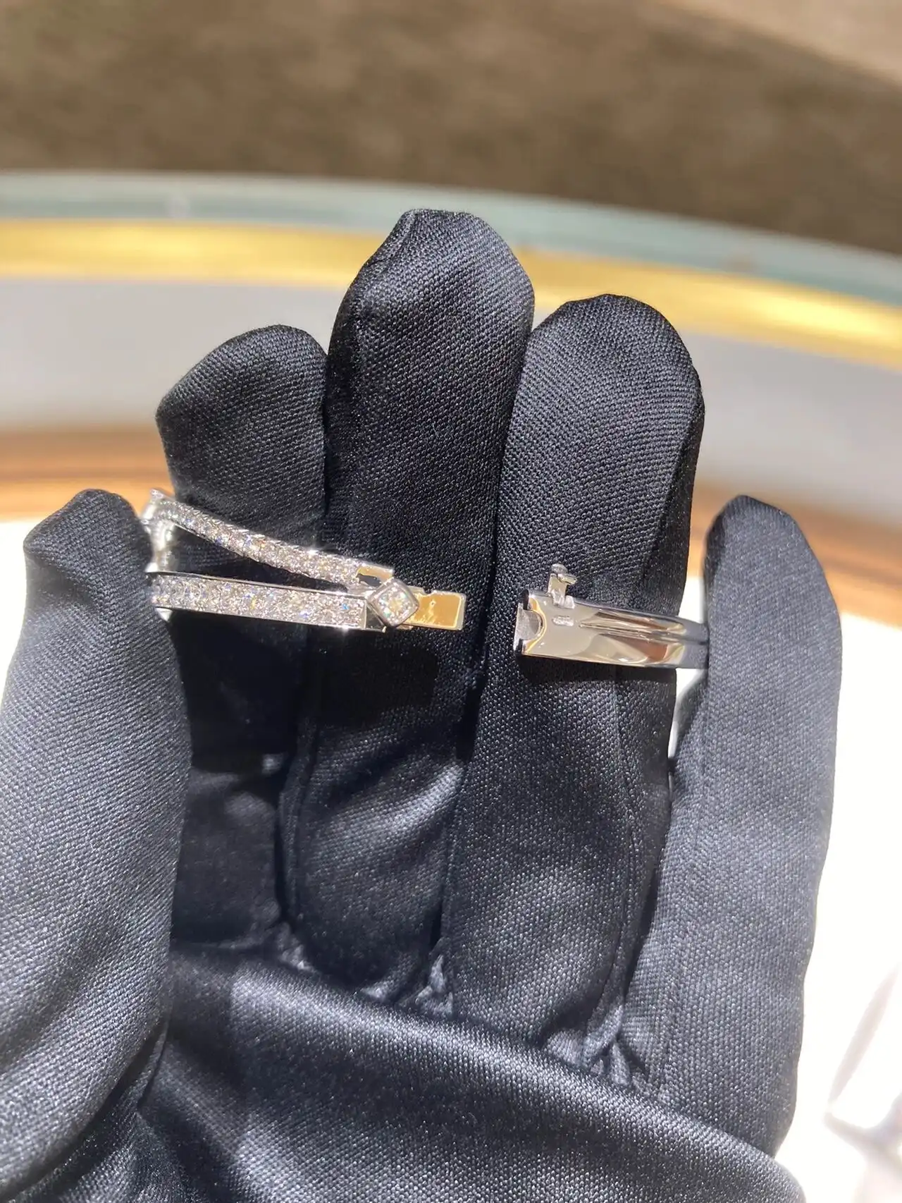 四叶草白贝母手串定制图片展示