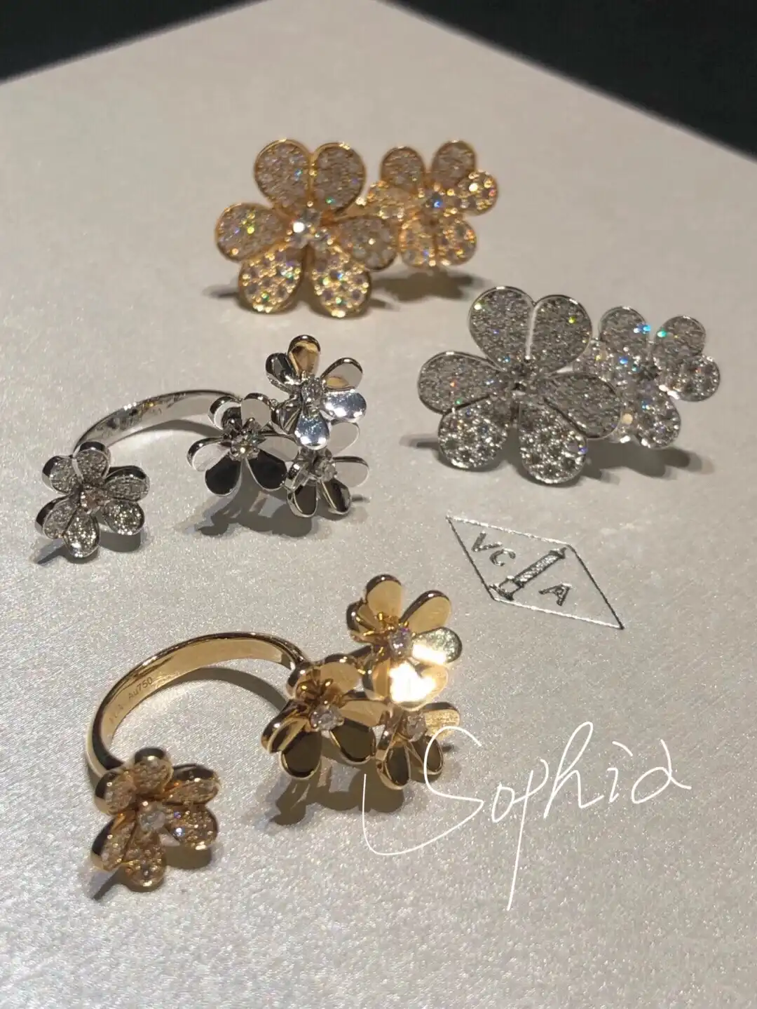 四叶草白贝母手串定制图片展示