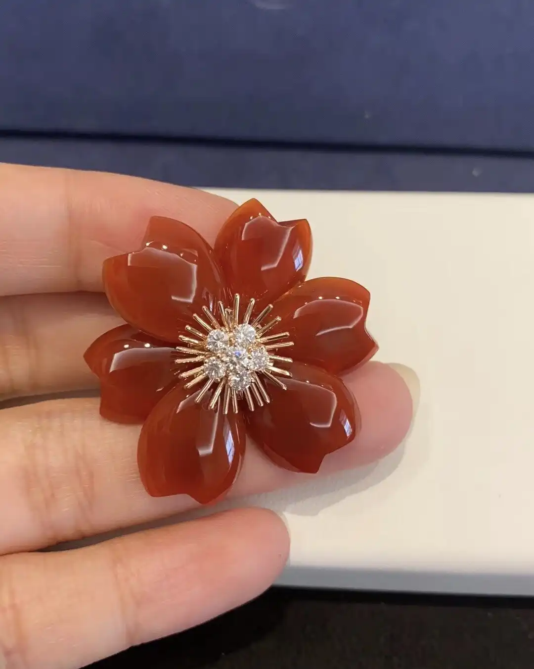 四叶草爱心项链定制图片展示