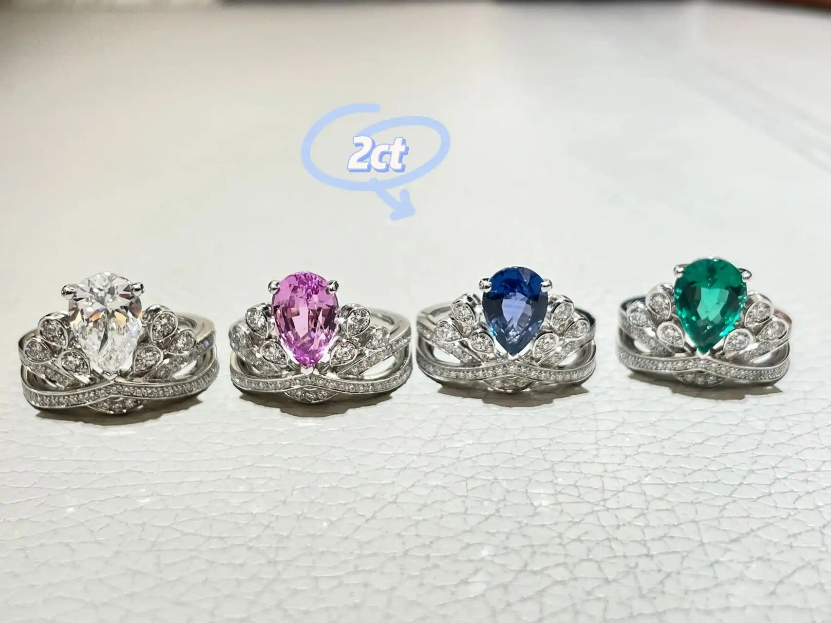 四叶草爱心项链定制图片展示