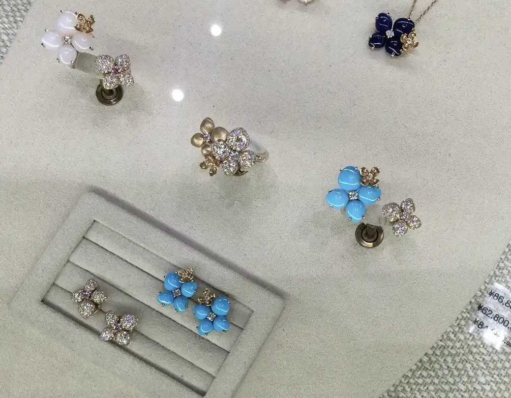 四叶草爱心项链定制图片展示