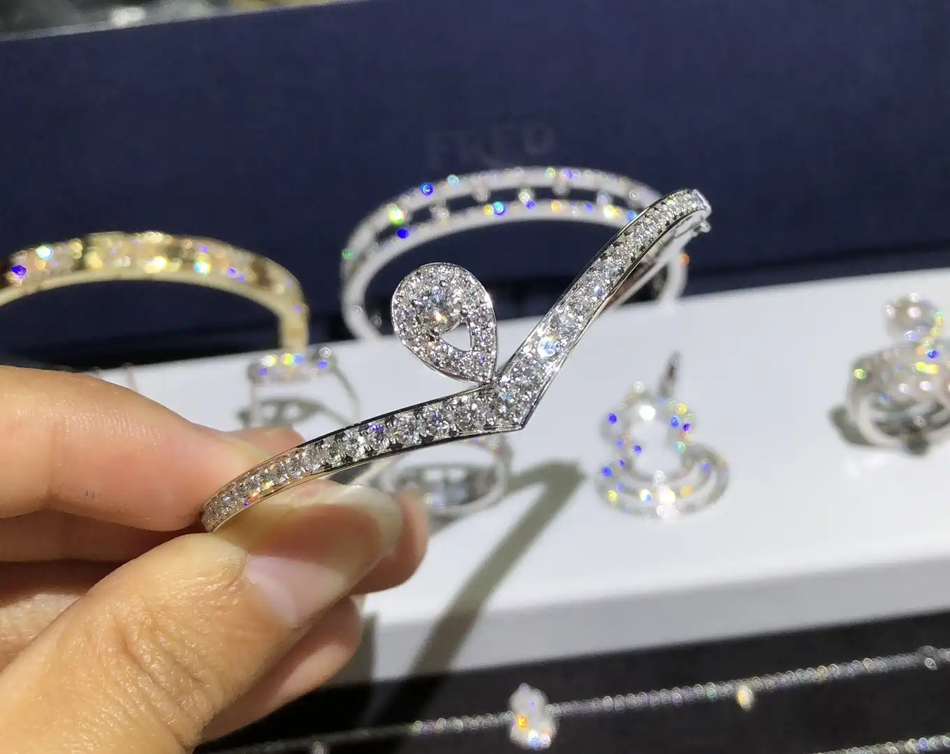 四叶草爱心项链定制图片展示