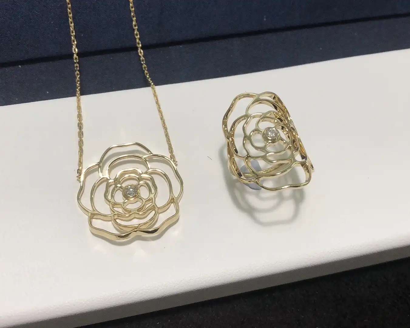 四叶草爱心项链定制图片展示