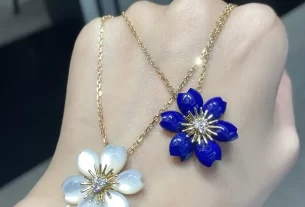 四叶草爱心项链：寓意美好爱情，时尚潮流的首饰推荐！
