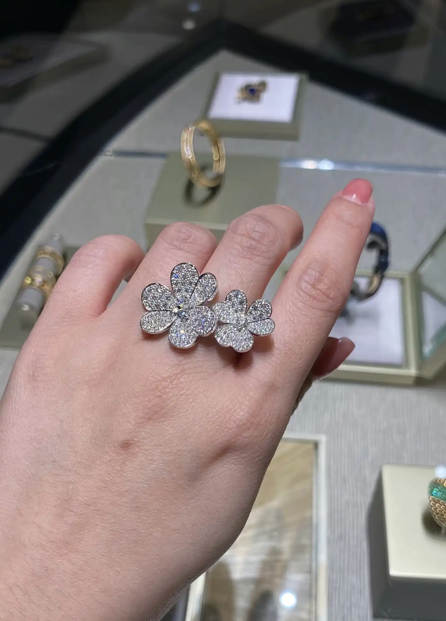 四叶草爱心项链定制图片展示