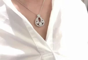 四叶草白贝母手串——天然养生饰品，独特寓意，购物推荐首选