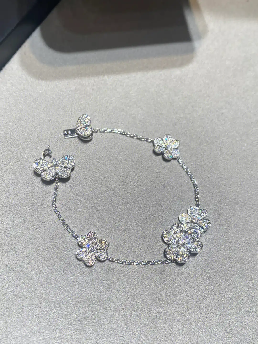 四叶草爱心项链定制图片展示