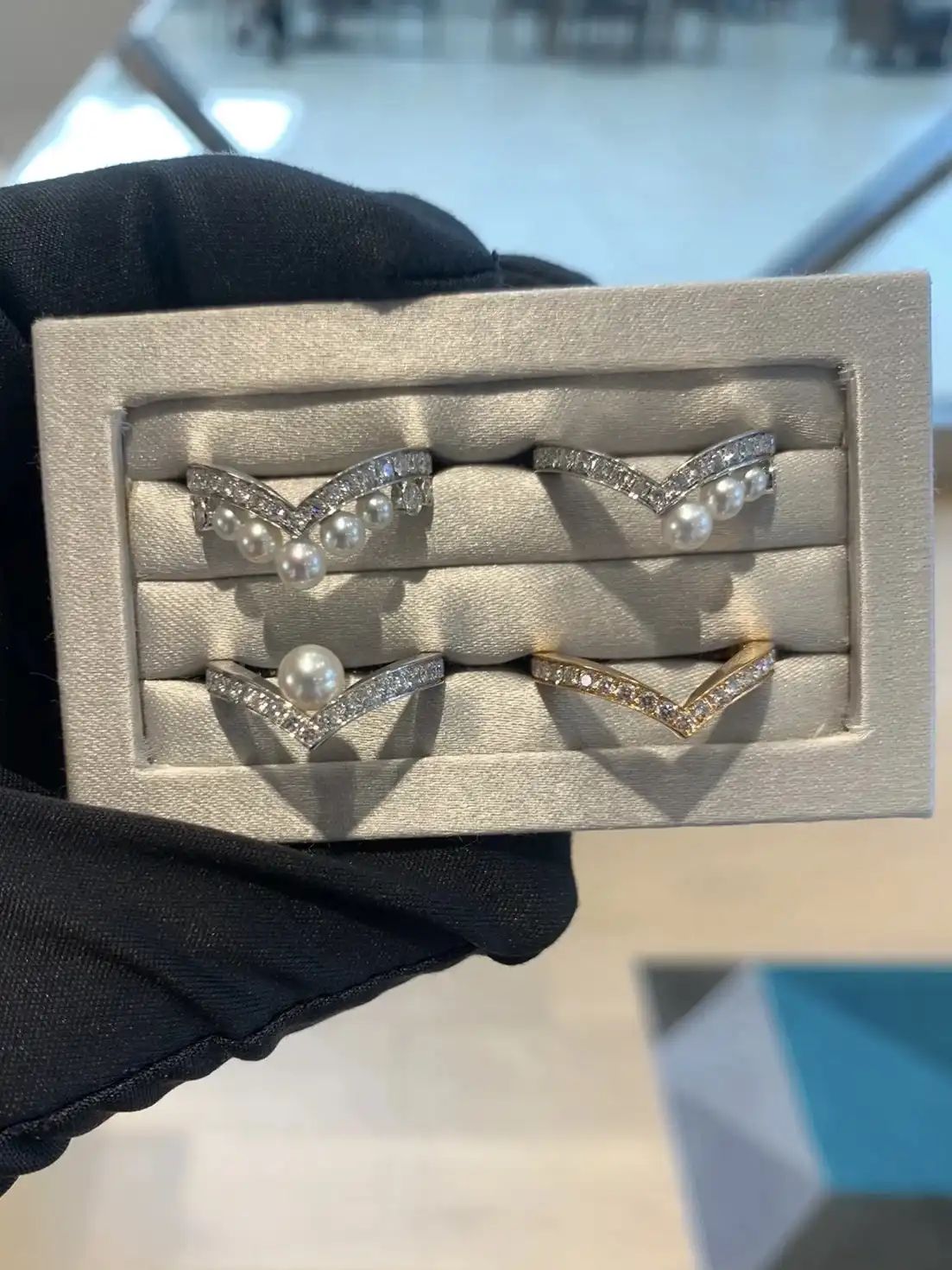 四叶草白贝母手串定制图片展示