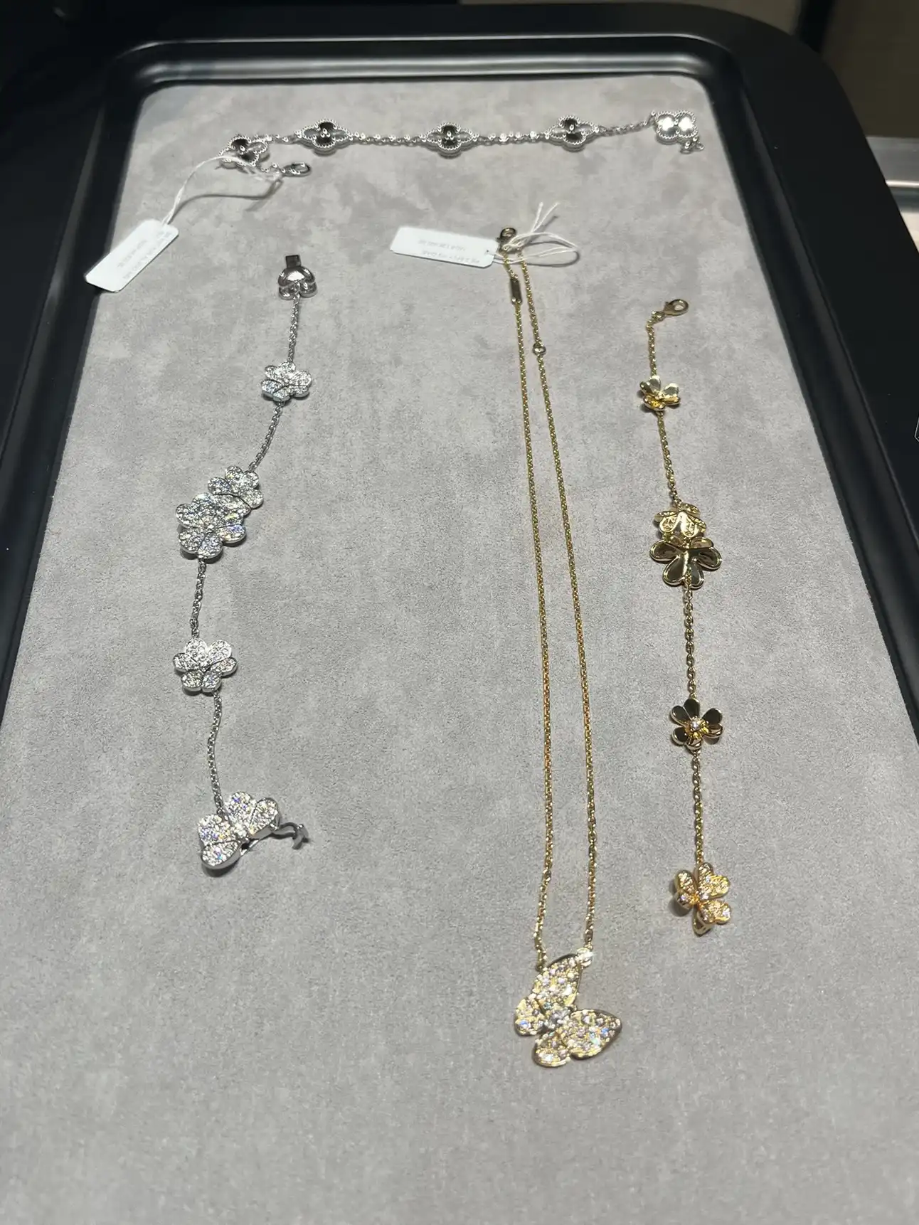 四叶草爱心项链定制图片展示