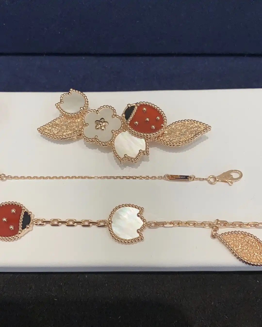 四叶草爱心项链定制图片展示