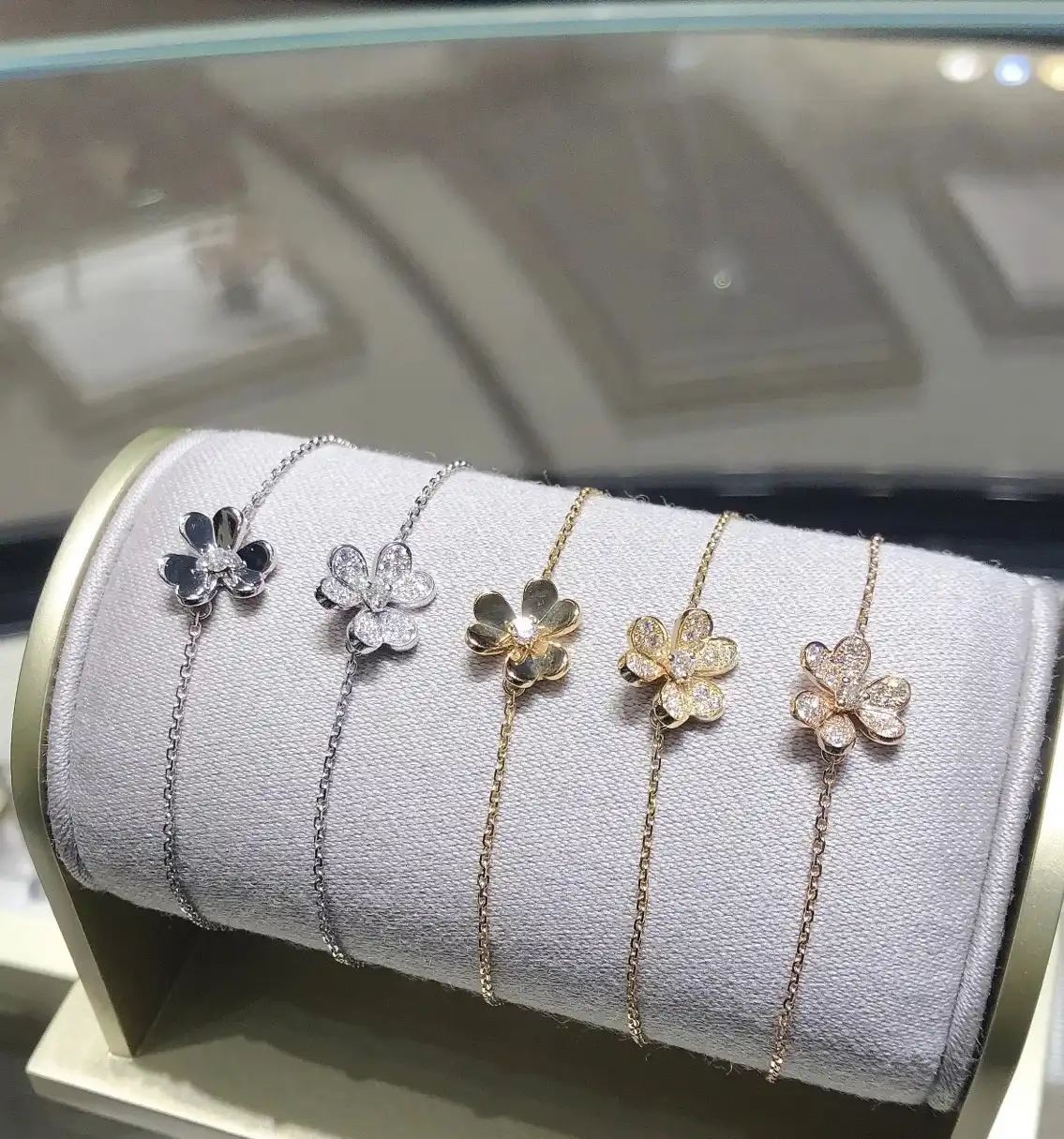 四叶草爱心项链定制图片展示
