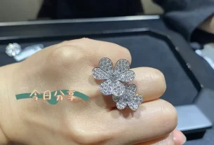 四叶草白贝母手串——天然灵气四叶草手链，养生宝石饰品热销推荐！