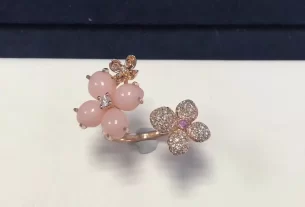 四叶草爱心项链：独特设计款时尚饰品，寻找幸运与爱的完美搭配！