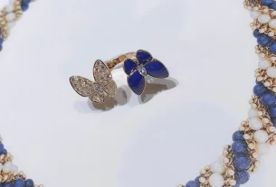 四叶草白贝母手串——天然宝石饰品，寓意吉祥，养生必备，时尚潮流搭配推荐！